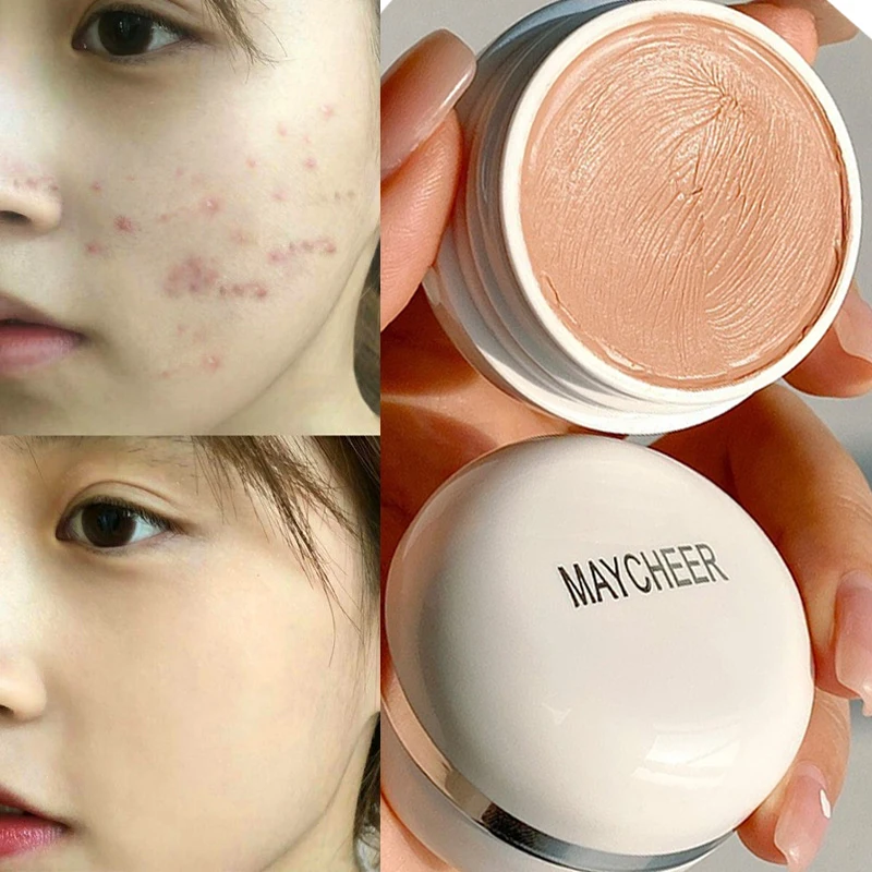 Hoge Dekking Concealer Corrector Anti Donkere Cirkel Whitening Cream Matte Foundation Bb Cream Voor Face Make-Up Base Cosmetica