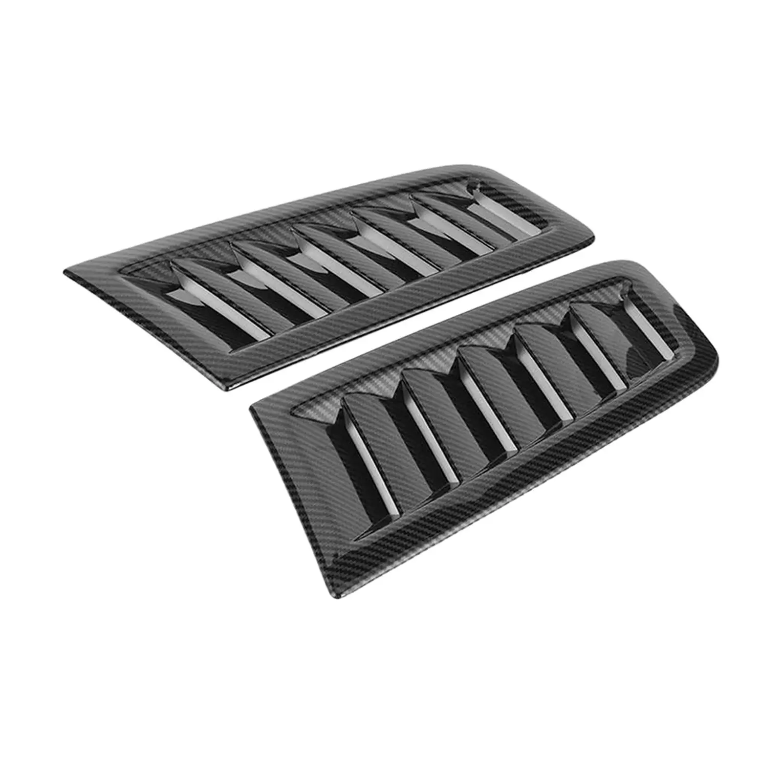 2x Car Hood Vent Scoops Replace Parts, Modified Accessories High Quality Air Intake Hoods Vents Bonnet Cover, for Focus RS