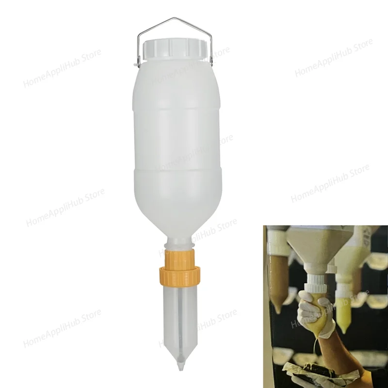 

Бутылка для соуса 3л, бутылка для выдавливания, подвесной дозатор для соуса, большая диаметр, бутылка для выдавливания, подвесные бутылки-дозаторы