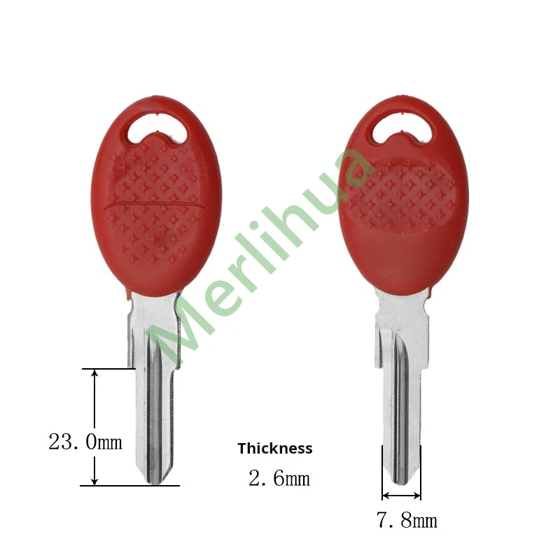 Aprilia motorcycle key, suitable for:ApriliaRS125 250 SL750RST1000 MANA850 motorcycle key embryo(can be placed anti-theft chip).