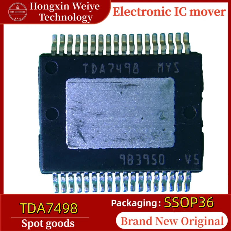 2/10 PCS TDA7498 7498 SSOP-36 Class-D Dual Channel Audio Amplifier IC SMD Chip Brand New In Stock
