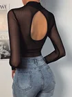 glossy body suit