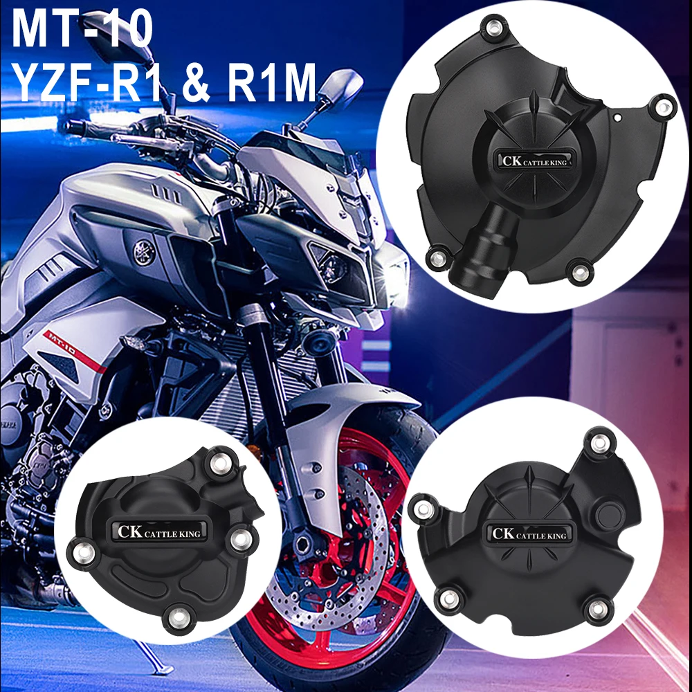 

For Yamaha R1/R1m MT-10 Mt10 Yzf-r1 Yzf-r1m Engine Protector Cover for Yzfr1 Yzfr1m Motorcycle Accessories Guard Case Kit