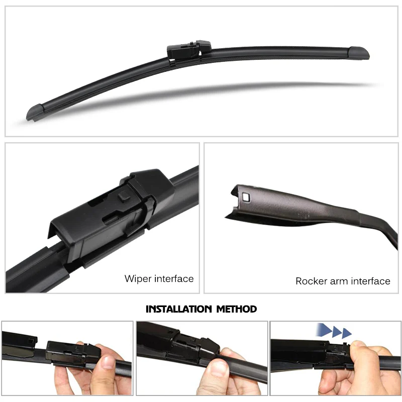 Car Wiper Blades For Holden Colorado RG 2012-2017 Windshield Windscreen Front Window Blades 22\