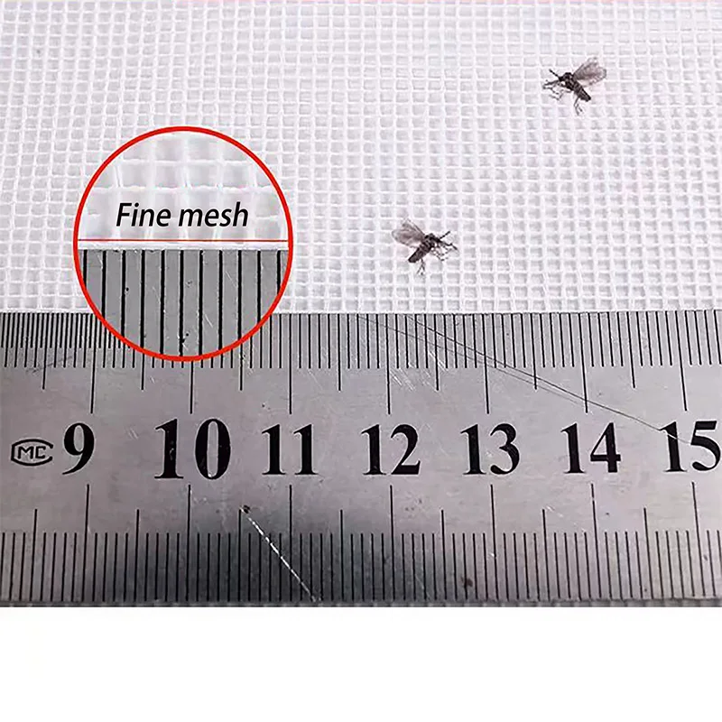 شبكة نافذة شاشة البعوض قابلة للتخصيص، شاشة ناموسية مثبتة ذاتيًا، ستائر منزلية، ناموسية غير مرئية ذاتية اللصق