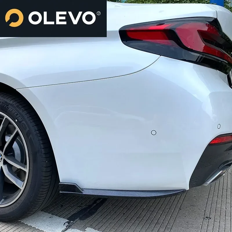 جديد لسيارات BMW 5 Series G30 M-Tech 525i 530i 540i 2017-2023 المصد الخلفي للسيارة التفاف الزاوية الناشر الفاصل الجسم أطقم ملحقات السيارة