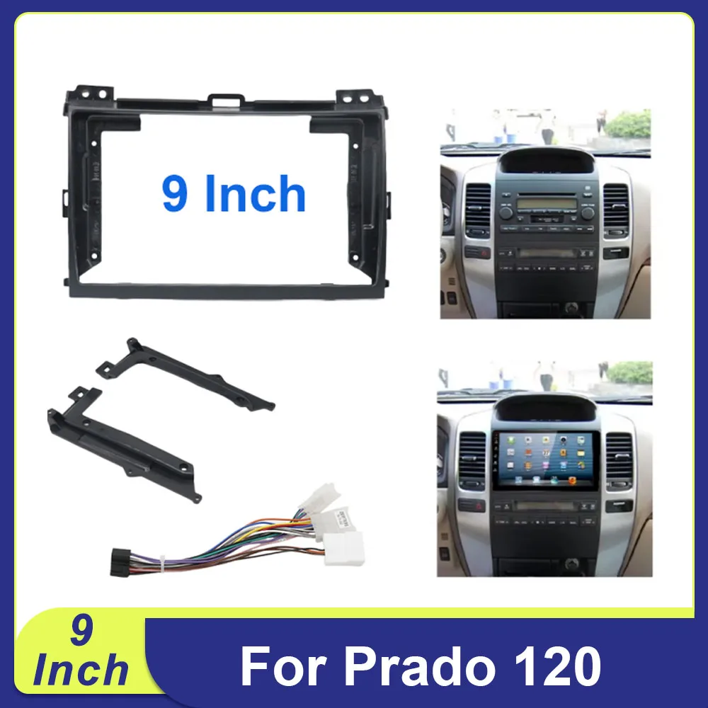 

Обновление 9-дюймового радио Android для Prado 120 — комплект CANBUS Facia