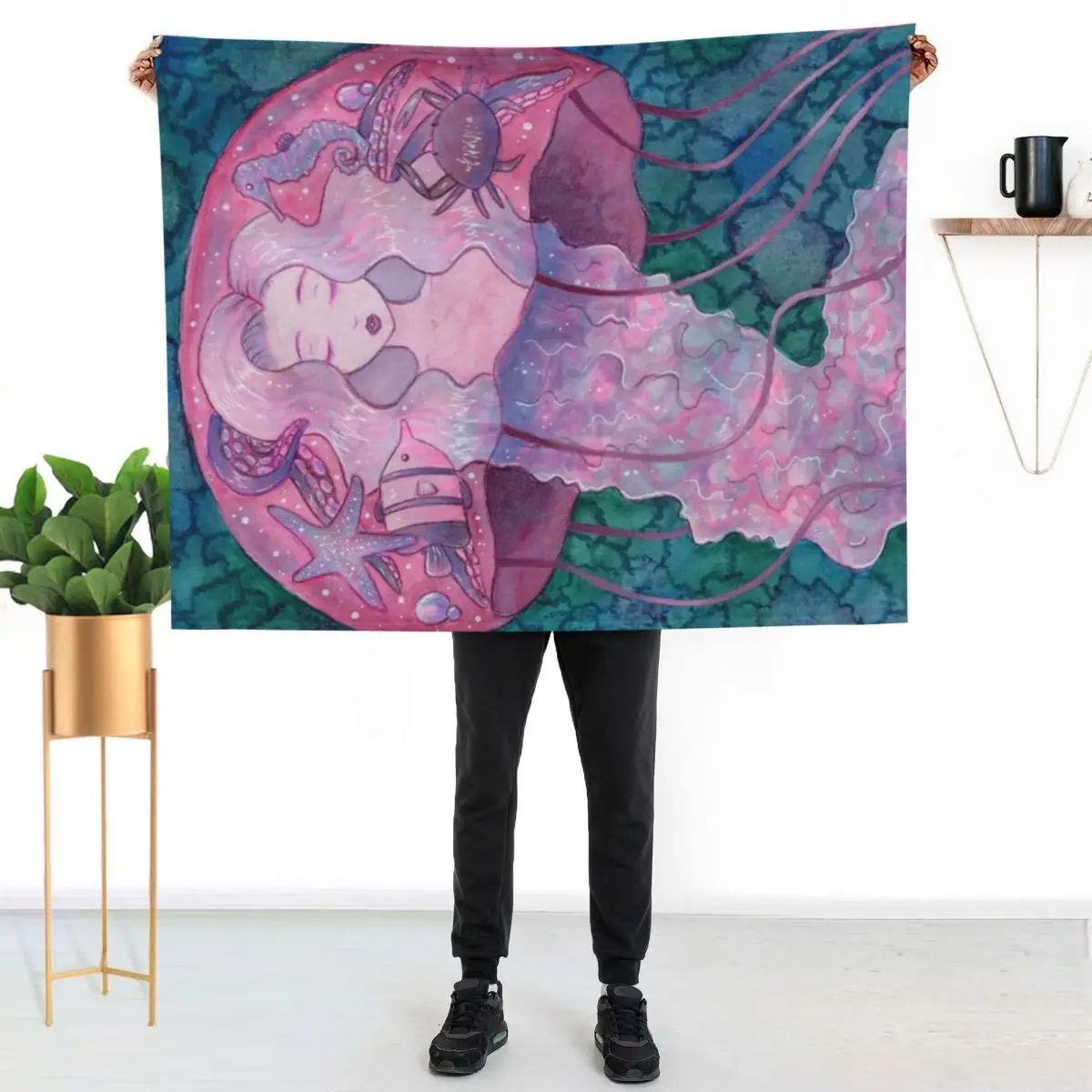 Jelly Dreams Throw Blanket Soft Kid'S Luxury Designer Retros Blankets For Baby Vintage Blankets