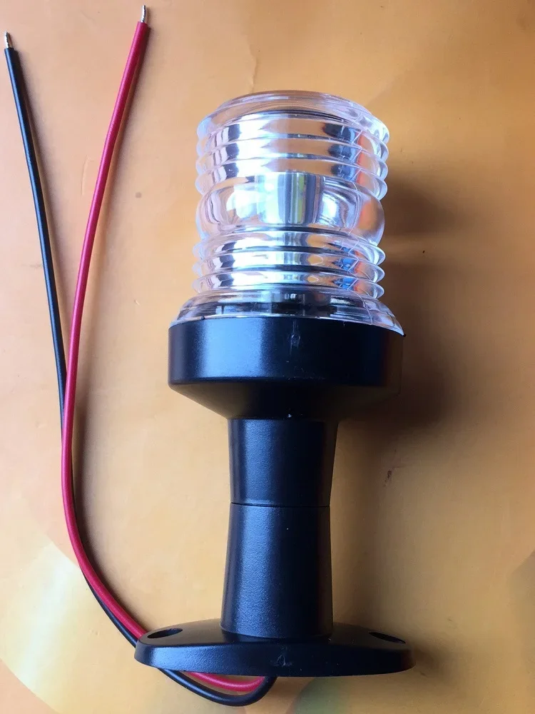 

1PCS New 2.5W 12V Ring Lights LED Signal Lights With Rod for Yachts Cruise Anchor Lights 360 White