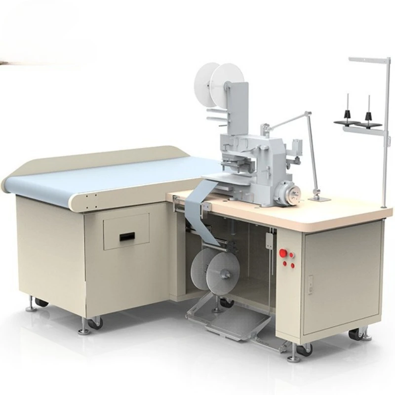 Automatic curtain lace sewing machine Process machine Multi-needle splicing sewing machine Fabric synchronous conveyor belt