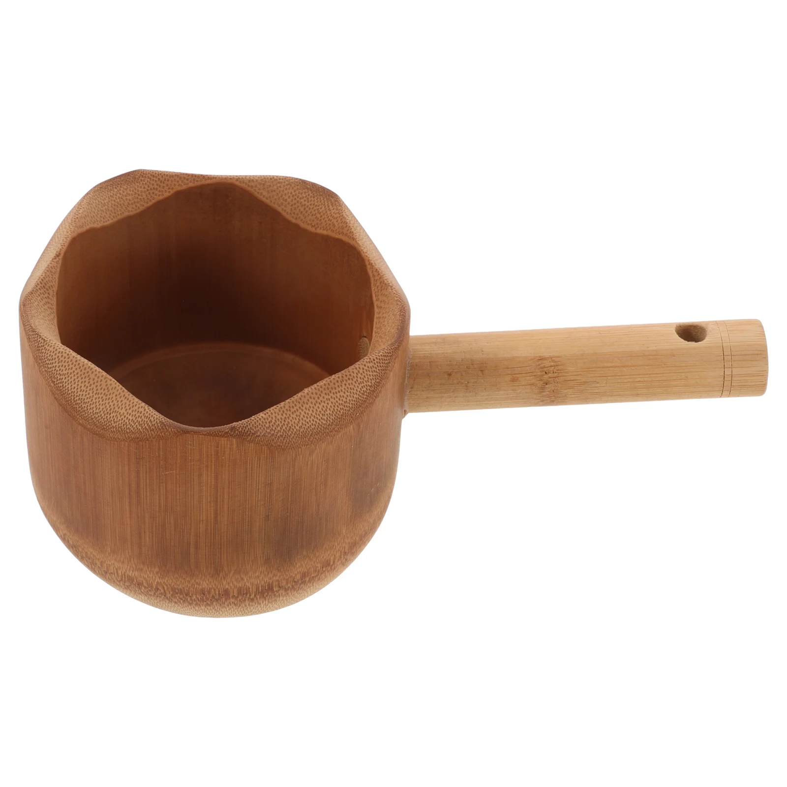 

Эргономичный бамбуковый ковш для воды с длинной ручкой, совок для купания для сауны, паровой комнаты, кухни, сада, бытовой многоцелевой ковш для вина, чая