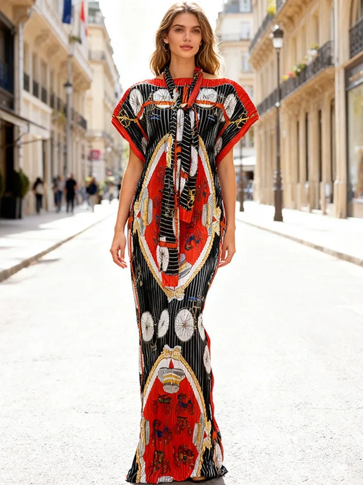 فساتين أفريقية للنساء Vetement فام Dashiki عباية فستان ماكسي ملابس أفريقيا فساتين Dashiki أنقرة 2026 ربيع الخريف جديد #2