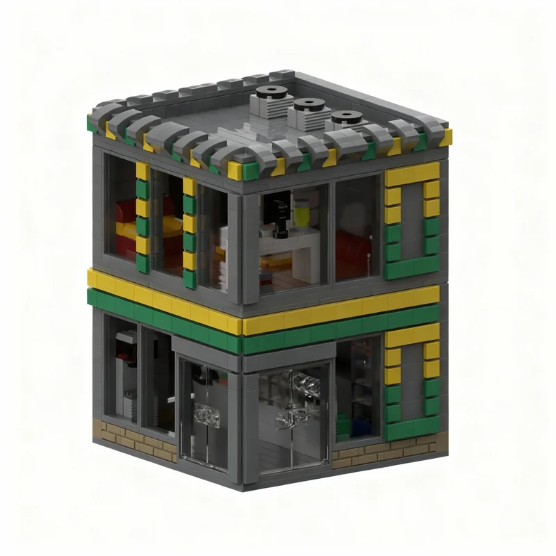 

NEW 902PCS MOC Creative Model Mini Subway 3 0 Building Blocks Assembly Building Blocks Display Birthday Gift Decoration Home Set