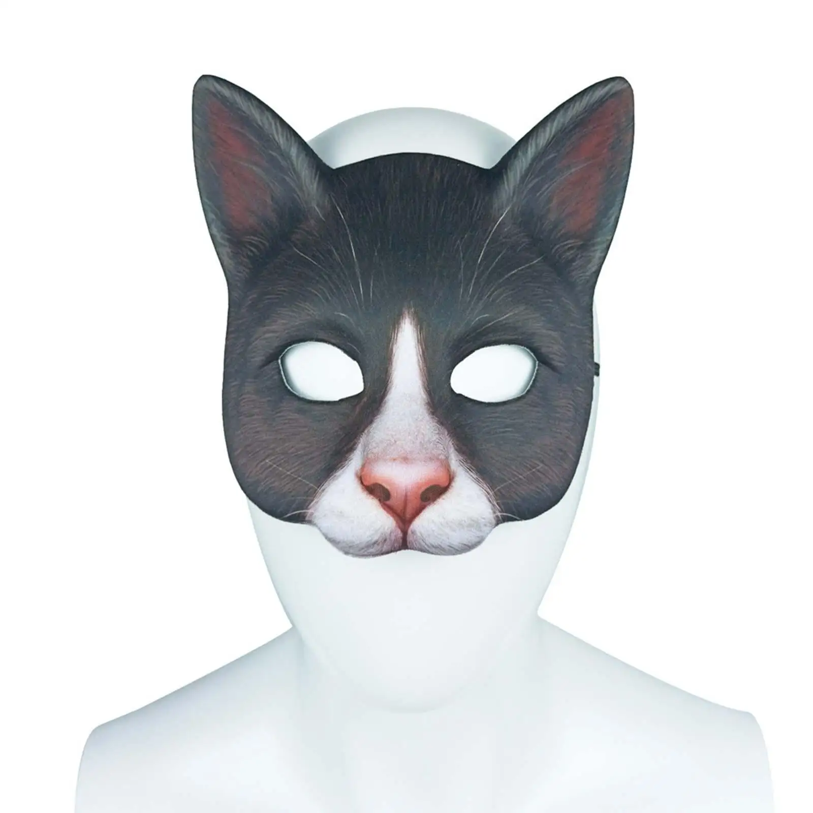 

Cat Mask Fancy Dress 3D Costume Animal Eye Mask for Festival Holiday Easter