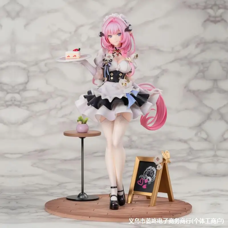 24CM Honkai Impact 3 Figures Elysia Anime Figure Kiana Kaslana Figurine Elysia Statue Pvc Gk Model Doll Ornament Toy Gift