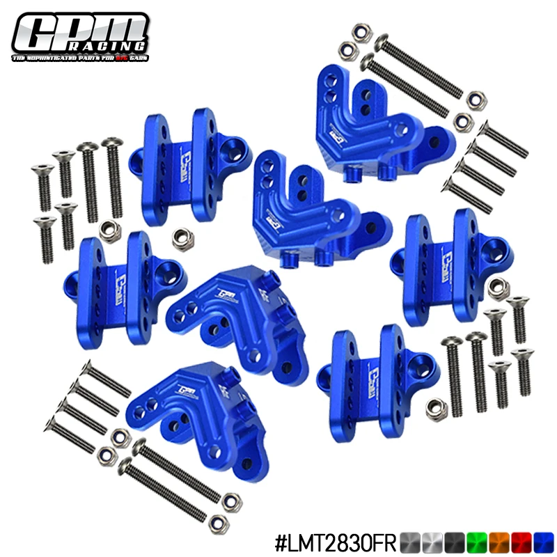 GPM LMT COMBO SET C -LMT028F/R(2SETS)+LMT030F/R(2SETS）1/8 LMT 4WD SOLID AXLE MONSTER TRUCK -LOS04024
