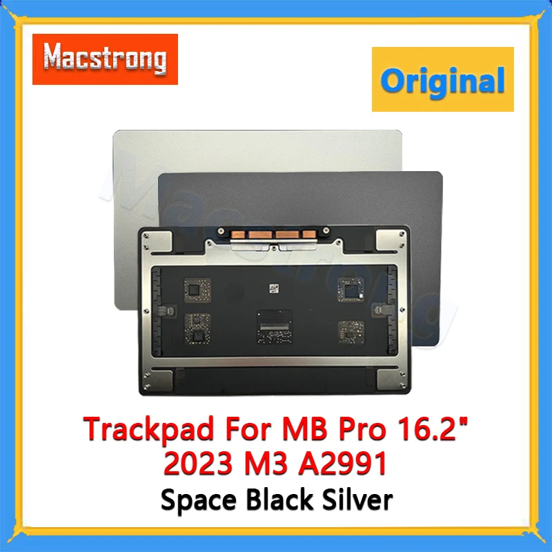 

Трекпад A2991 для MacBook Pro 2023 M3 16.2" (замена тачпада) Space Black Silver