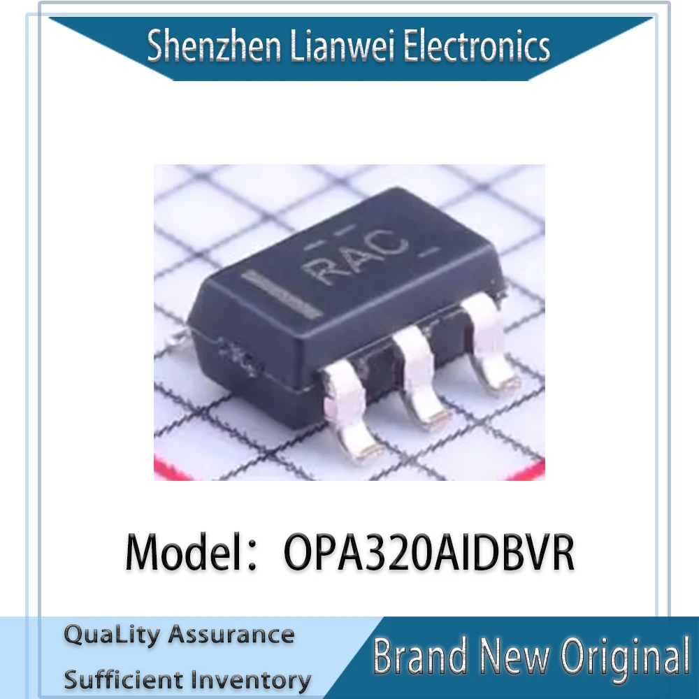 

100% New Original OPA320AIDBVR RAC IC Amplifier Chipset SOT-23-5