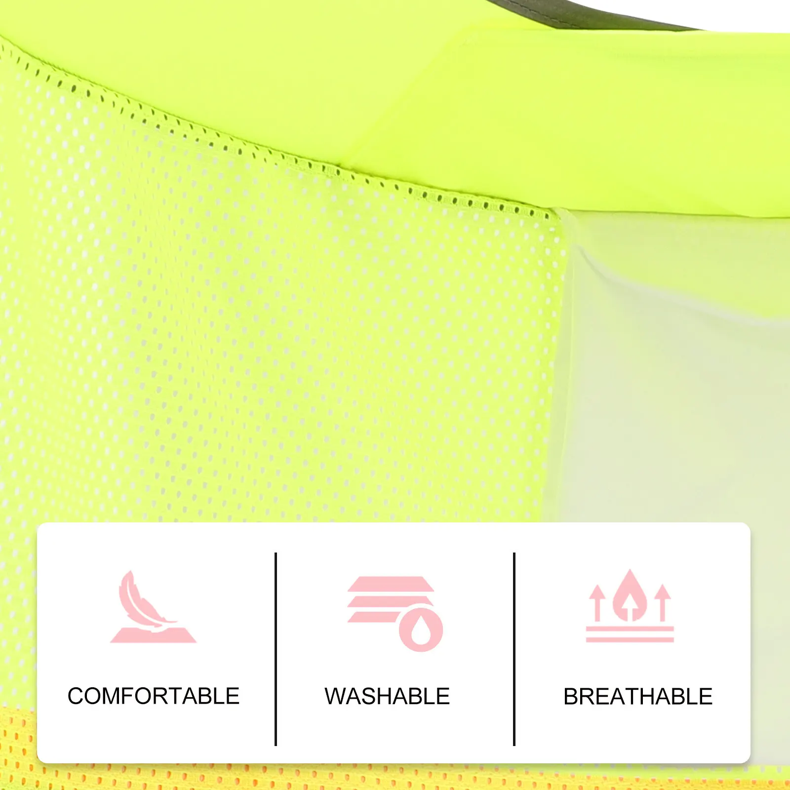 

2Pcs Hard Hat Sun Shade Full Brim Neck Protection Cover Breathable Mesh for Construction Workers Outdoor Fishing Hiking Camping