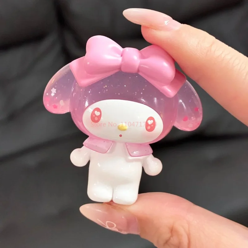 탑토이 산리오 마이멜로디 & 쿠로미 미니 피규어 서프라이즈 백 라무네 스타일 랜덤박스 귀여운 데스크 데코 수집용 장난감 소녀 선물