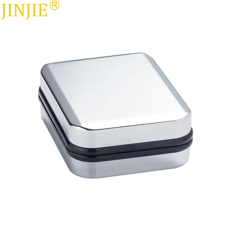 Spot high quality silver cufflinks Jewelry gift box with velvet inside cufflinks box package cufflinks box custom jewelry box