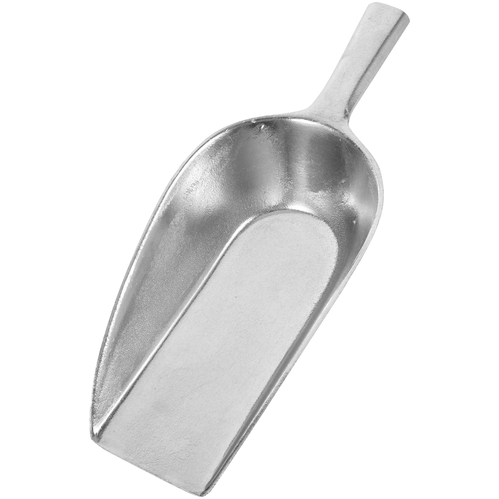 

Retro Food Shovel Durable Aluminium Smooth Surface Farm Feeding Pet Fodder Rice Metal Shovels Household Livestock Tools Car