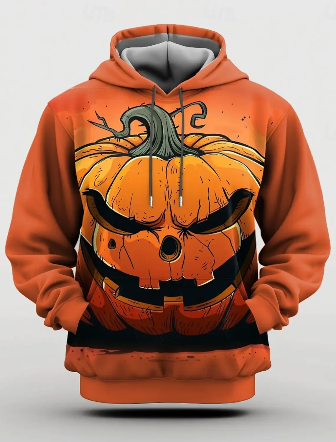 

Pumpkin Men's Hoodie Halloween Tops 3D Printed Pullover New Hoodie Oversized Men's Hoodie Autumn Fashion Men's Clothing