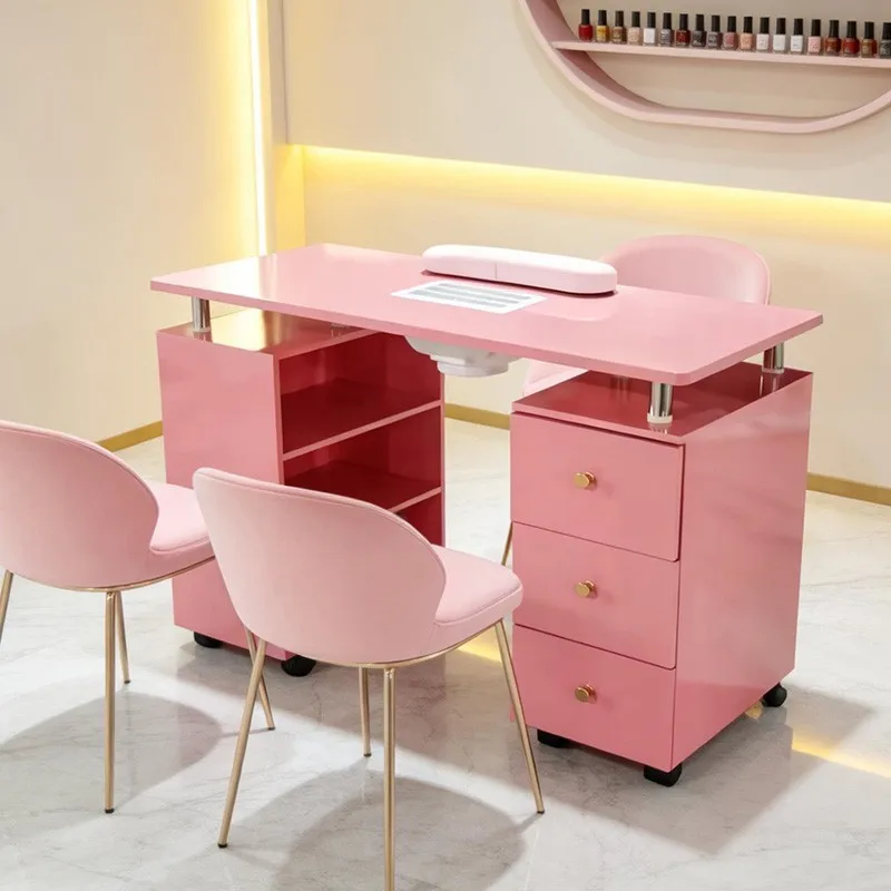 New Single Japanese-style Dressing Table with Drawers, Economical Paint Baking