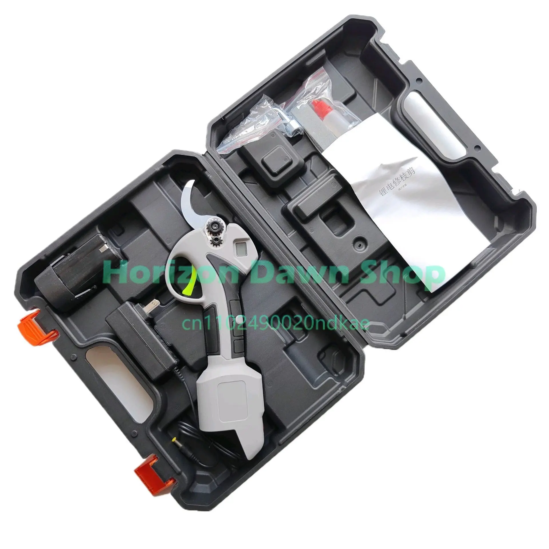 Handheld 16.8V Lithium Electric Pruner Garden Fruit Tree Mulberry Branch Trimming Tool