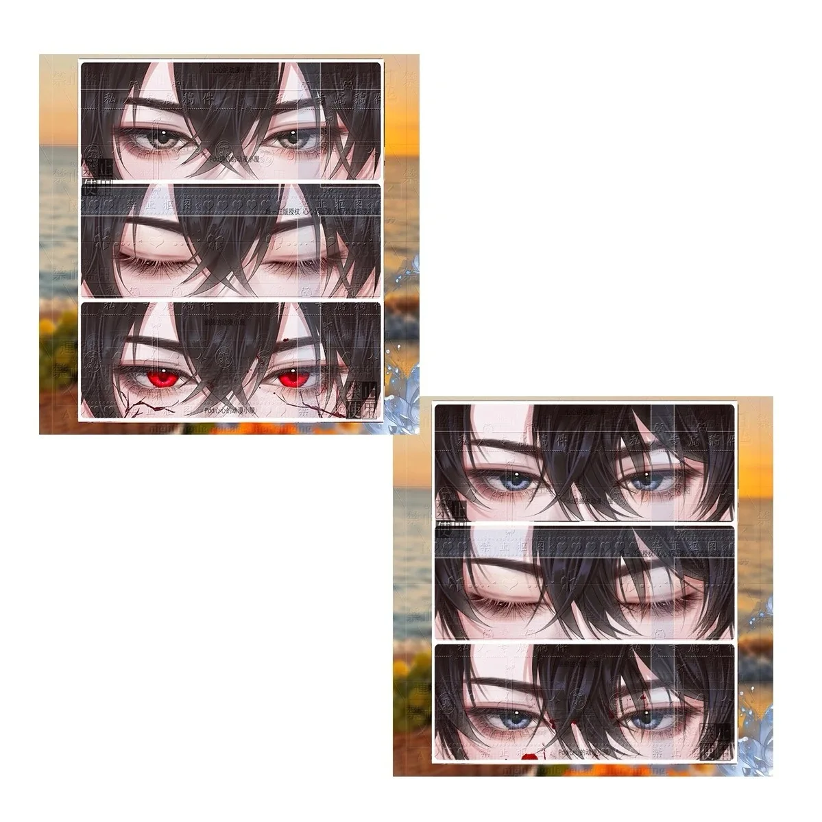 全能な読者の視点から見たコスプレ用アイストリップとラスターカードは3つの変形を経験する