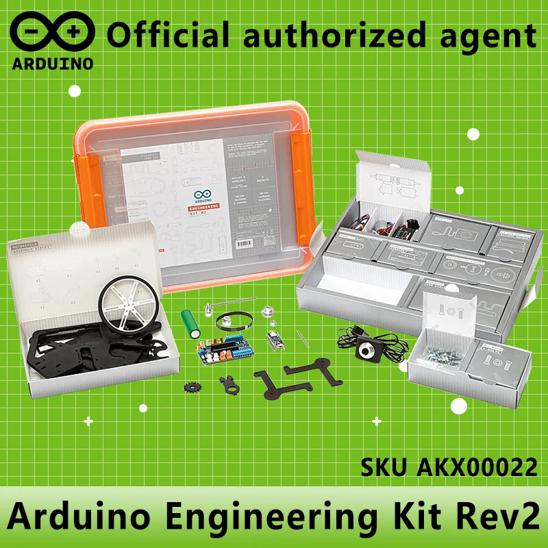 

Arduino Engineering Kit Rev2 AKX00022 Authentic Italian product MATLAB Simulink Programming Nano 33 IoT Motor Carrier