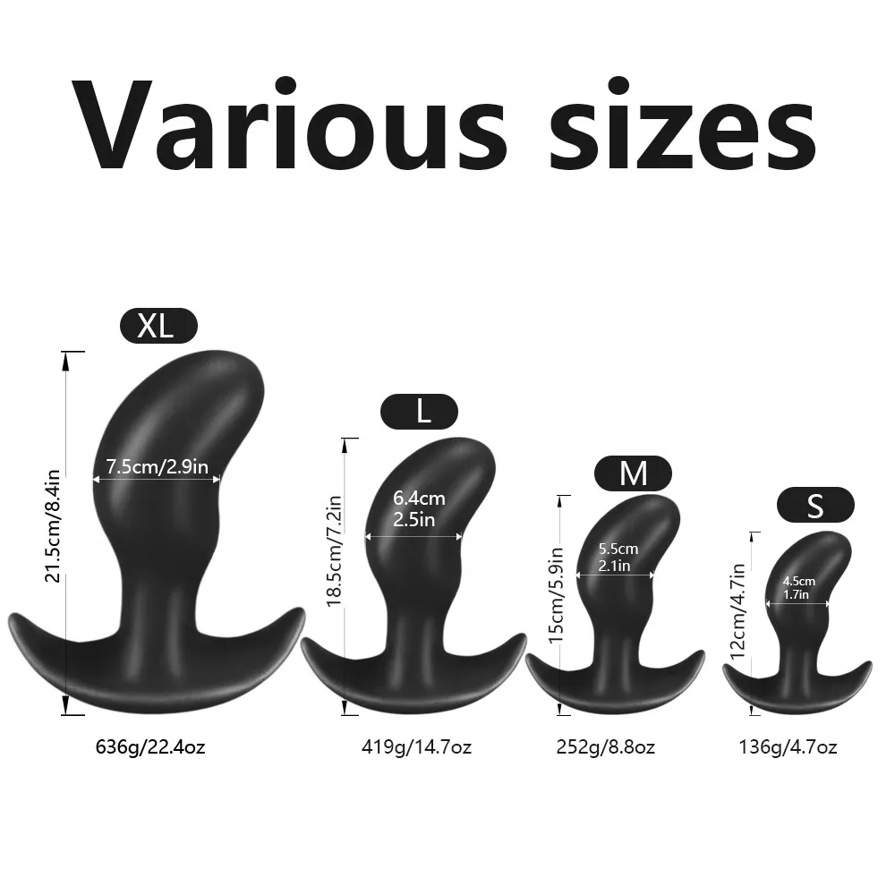 Huge Dildo Anal Plug Sex Toys for Women Silicone Buttplug Anal Trainer for Couple Anal Toy bdsm Prostate Massager Anus Dilatador