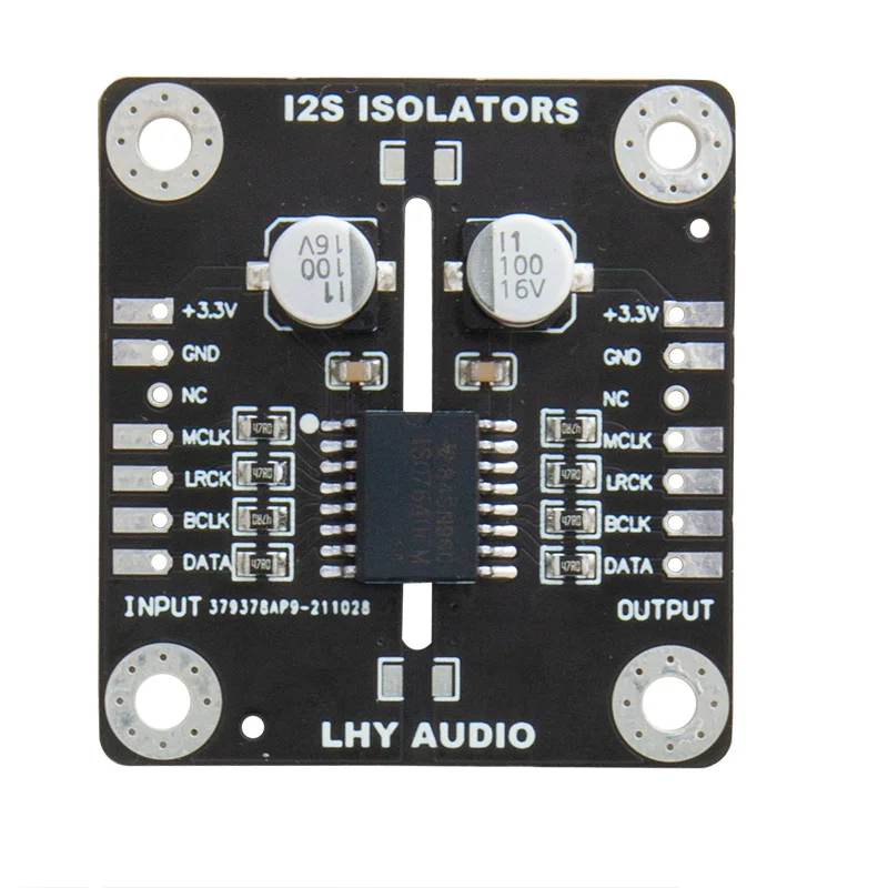 

I2S IIS signal isolation board Amanero digital audio interface pchifi to eliminate interference and separate noise