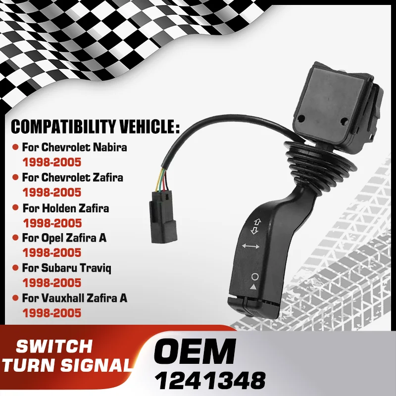 

Turn Signal Switch For Chevrolet Nabira Chevrolet Zafira Holden Zafira Opel Zafira A Subaru Traviq Vauxhall Zafira A 1998-2005