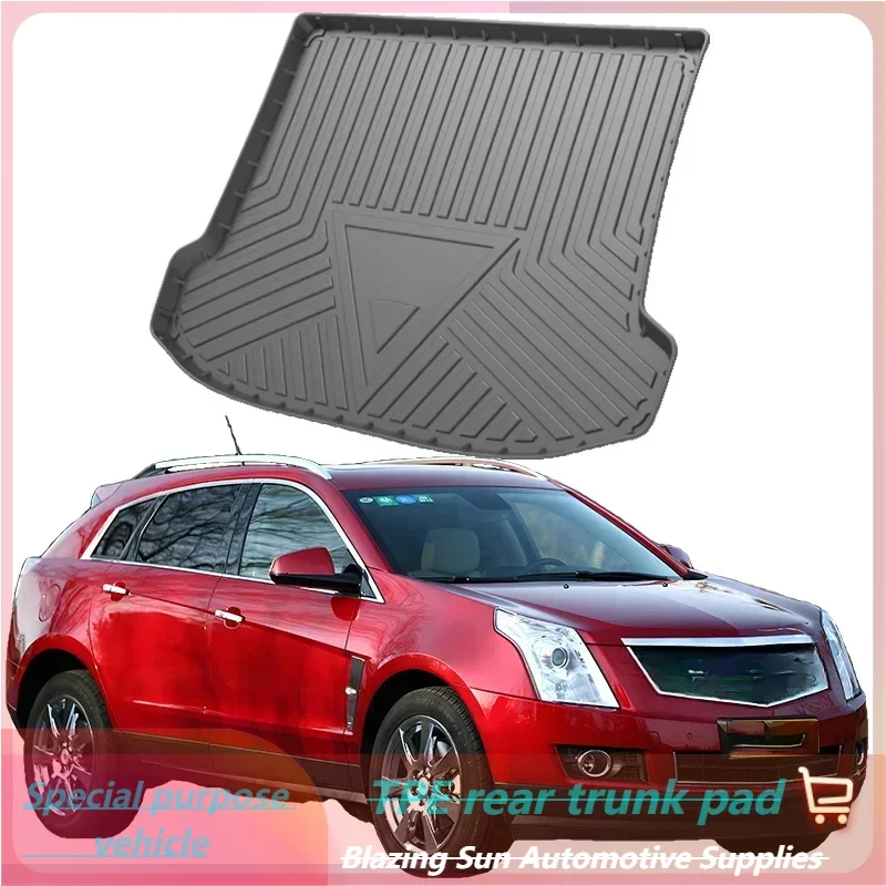 Car Auto Rear Boot Cargo Liner Tray Trunk Mat Carpet for Cadillac SRX 2010-2015 Cushion Pad Carpet Pad Anti-dirty Anti-water