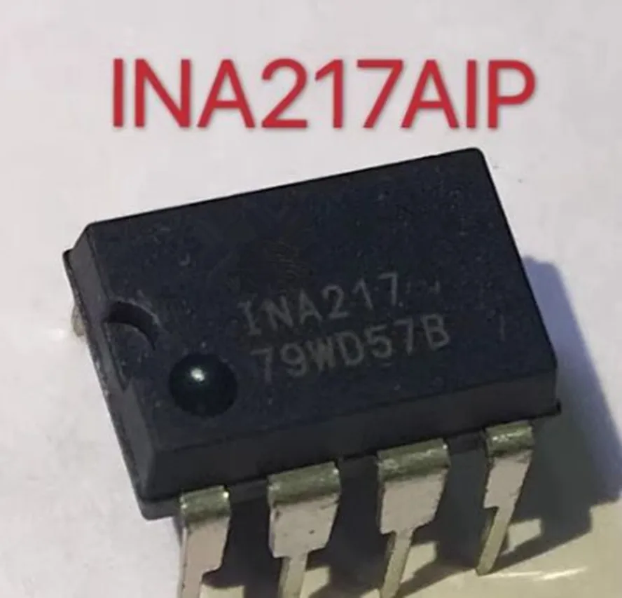 10pcs  INA217AIP  INA217AIP INA217   3.4MHZ DIP8 IC