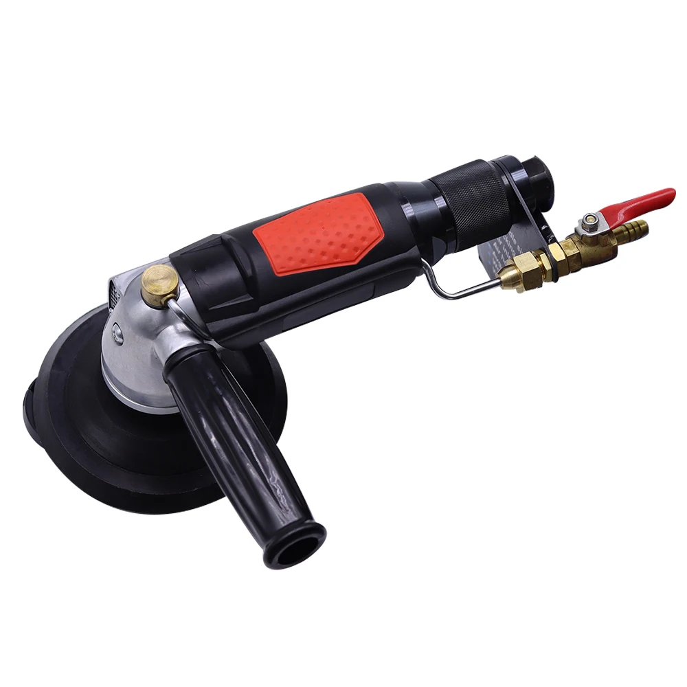 Imagem -03 - Lixadeira Molhada Polisher Água-injeção Polegada Pneumática Máquina de Polimento de Moagem de Água ar Profissional