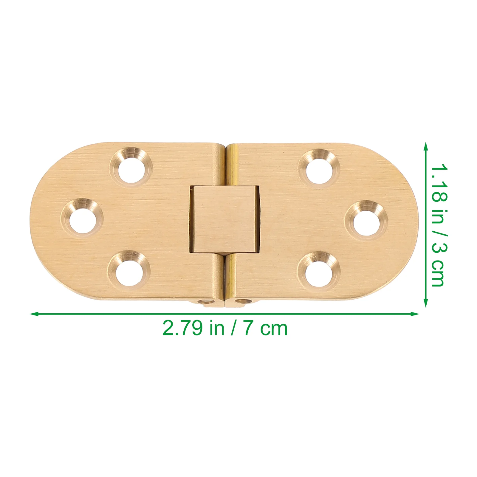 Петли для стола, петли с клапаном, откидные крышки, лоток для дворецкого, утолщенный латунный металл, самонесущий