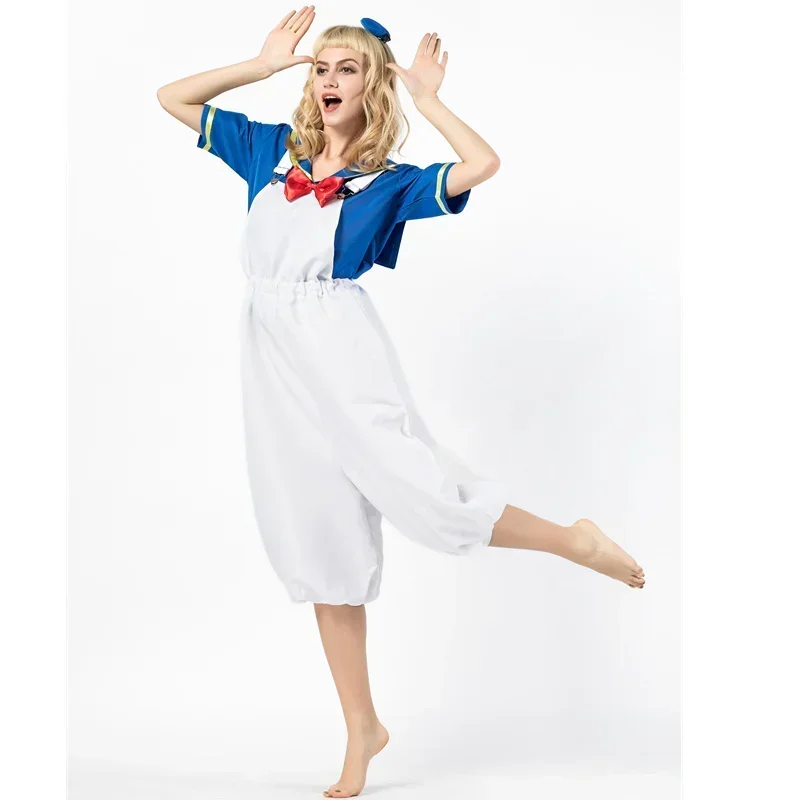 Halloween Party Coppie Costumi Carnevale Masquerade Adulti Cartoon Costumi divertenti Donna Uomo Marinaio Cosplay Abbigliamento Gioco di ruolo