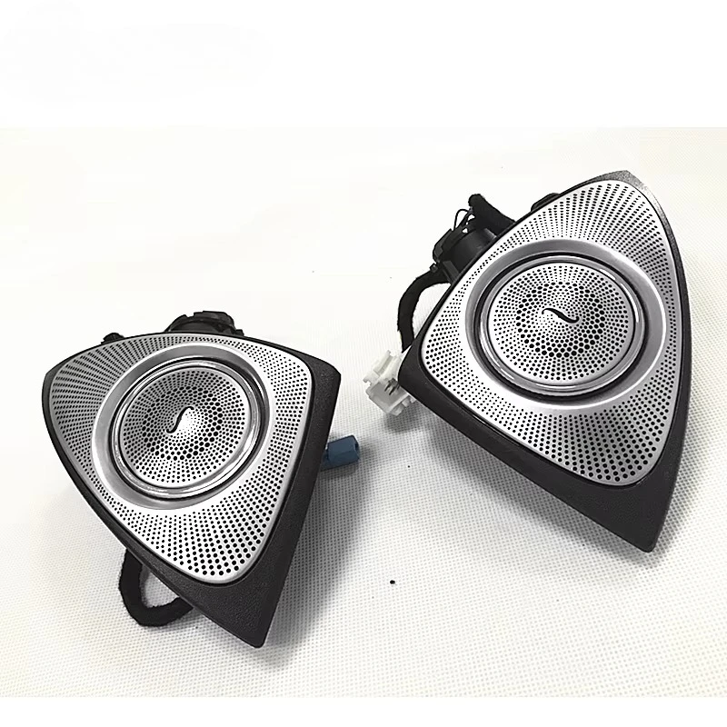 For W222 S Class S400L S450L 3D Surround Rotating Tweeter Car Stereo with 64 Colors Ambient Lights