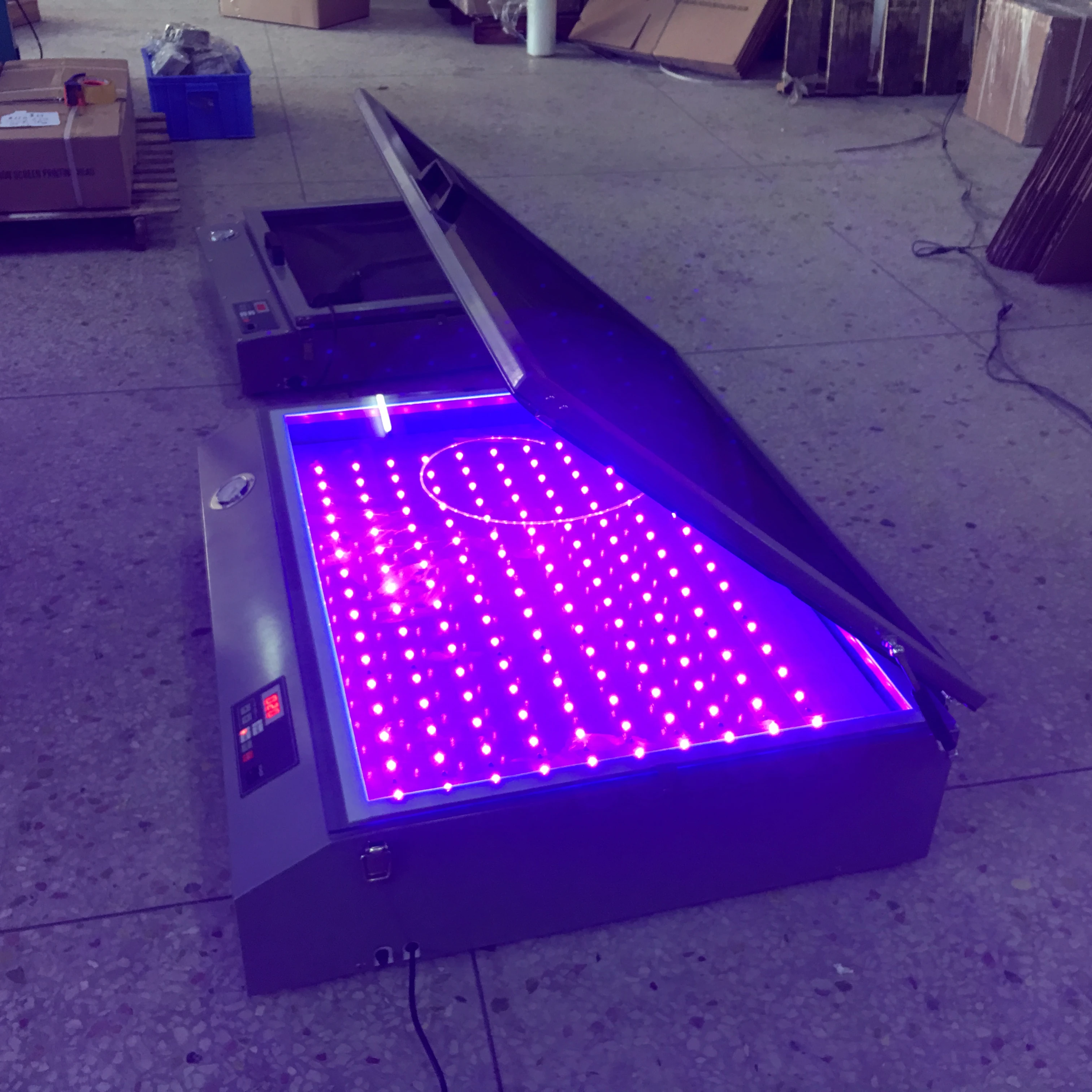 Pre-press Machine 6075 60*75cm Work Size LED Light Exposure Vaccum Unit Machine For Screen Printing