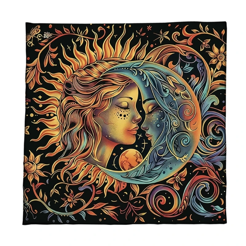 

Бархатные скатерти Таро, игровые аксессуары для встреч, удобные для переноски стили