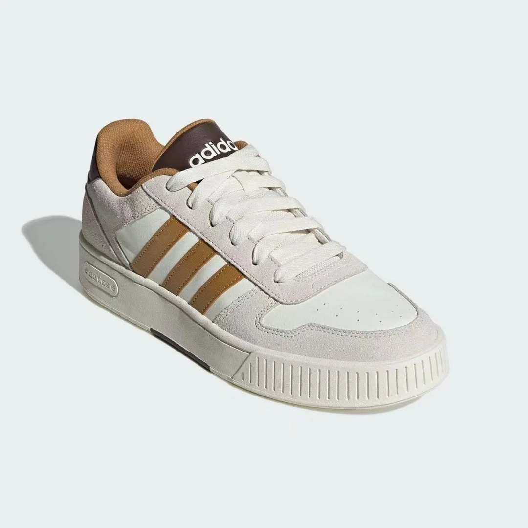 

Adidas D-Pad Series Wear-Resistant, Lightweight, Comfortable Skate Shoes for Daily Commuting, Unisex, New Balance Support, Retro Style Trendy Low-Top Sneakers, Retro Basketball Style Cushioning Stitched Upper, Versatile and Easy to Match, Street Casual Sh