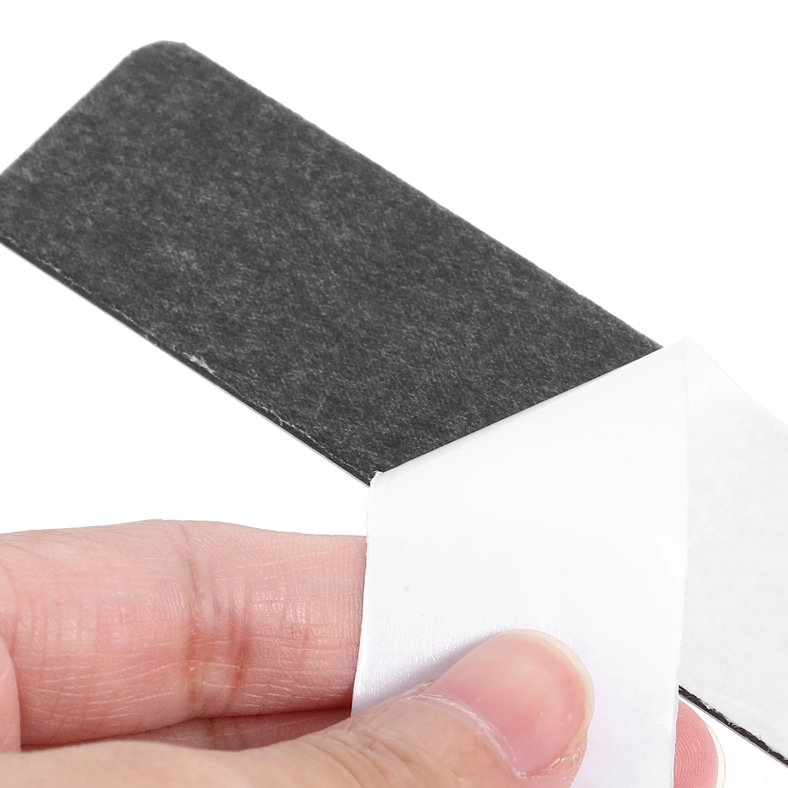 2 Pcs Wall Strip Bulletin Board Iron Sheet Magnetic Strips with Adhesive Backing