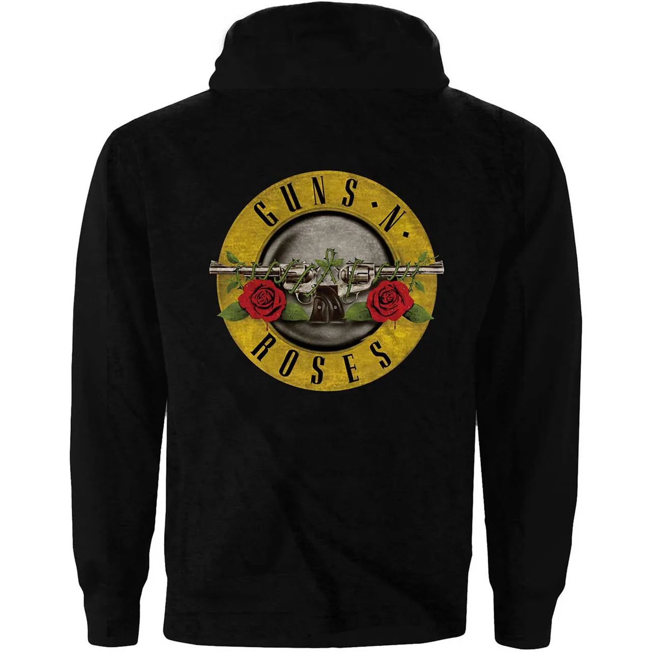 Guns N Roses Logo clásico estampado gráfico sudaderas con capucha holgadas y cálidas para hombres y mujeres Casual Otoño e Invierno tendencia de moda de lujo