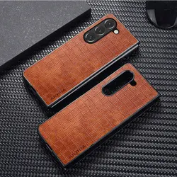 Luxury Crocodile Leather Case For Samsung Galaxy Z Fold 7 6 5 4 Fold 3 5G Protective Cover for samsung galaxy z fold 7 case