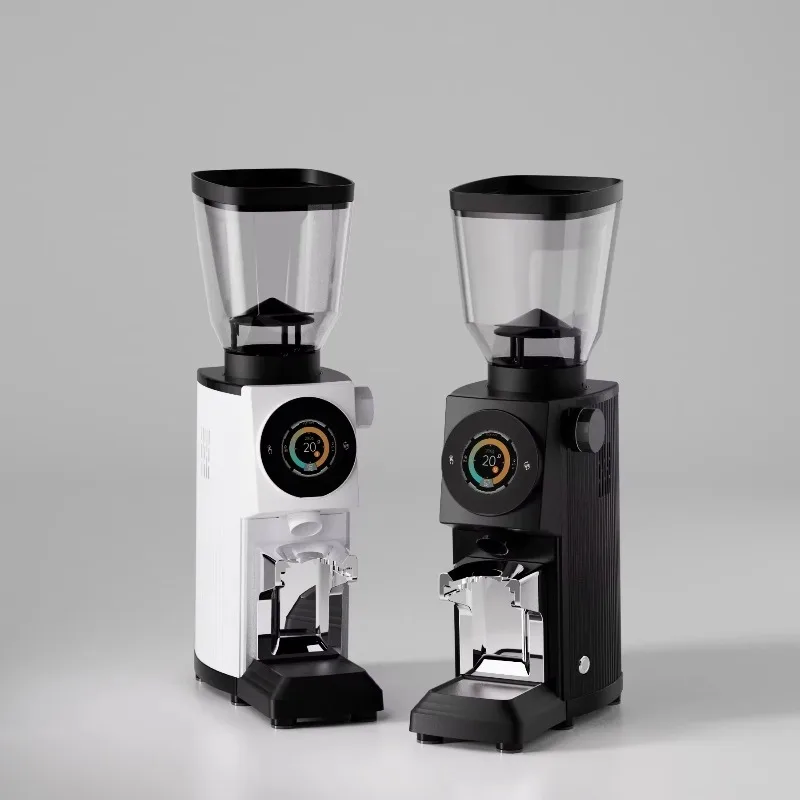 Airo Professional Electric Coffee Grinder Commercial 83mm Burr Grinders Flat Burr Multifunction Electric Black Grind by Weight