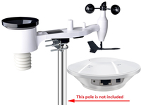 Misol weather station smart hub GW2002 WiFi Gateway wind speed wind direction rain temperature humidity