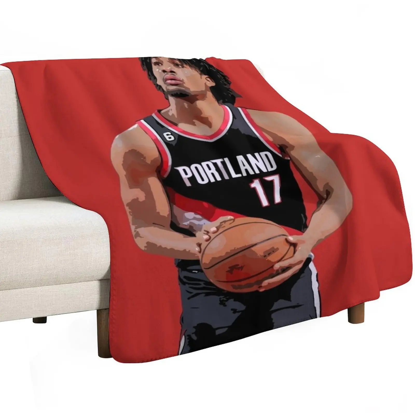 Shaedon Sharpe Throw Blanket Thermals For Travel Large For Decorative Sofa sofa bed Luxury St Beautifuls Blankets