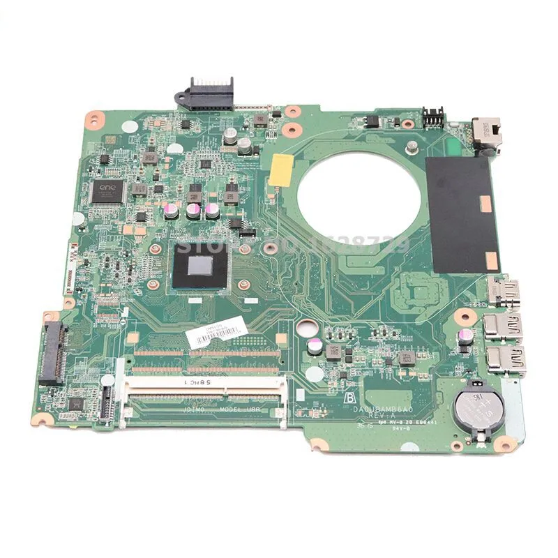 

828166-601 для материнской платы ноутбука HP 15-F 15,6 DA0U8AMB6A0 SR1YW N3540 CPU DDR3